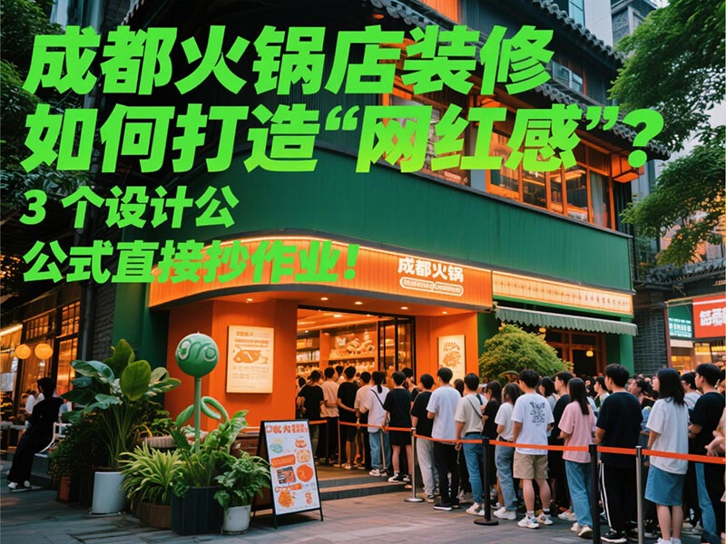 成都火鍋店裝修如何打造“網(wǎng)紅感”？3個(gè)設(shè)計(jì)公式直接抄作業(yè)！